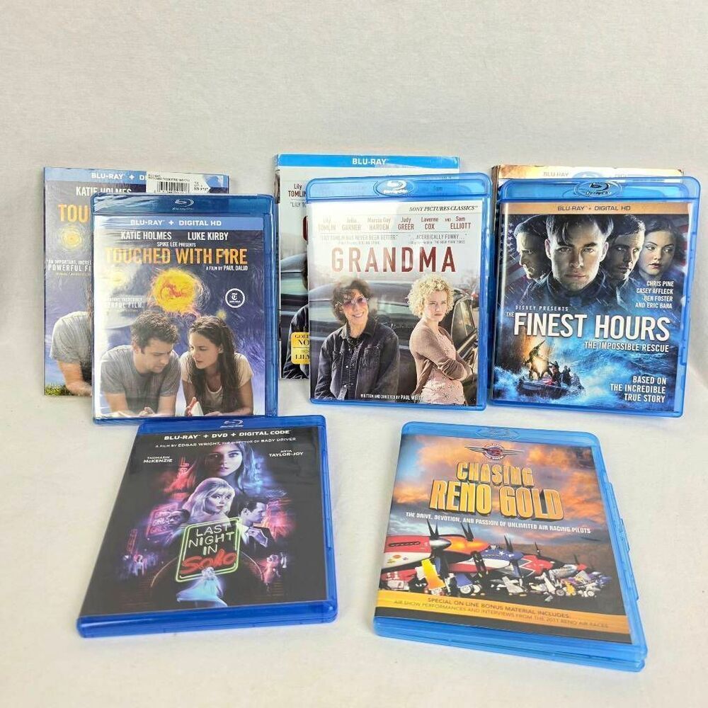 Blu-ray Movie Lot Drama Thriller Grandma Solo